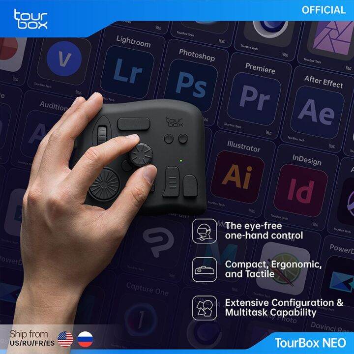 Official Graphics Tablet Console Tourbox Neo The Advanced Editing