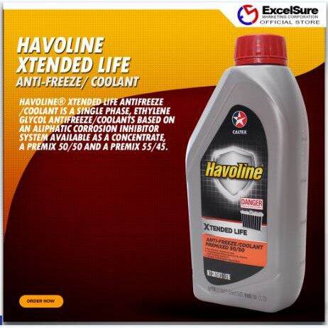 Popular Caltex Havoline Xtended Life Antifreeze Coolant Pre Mixed