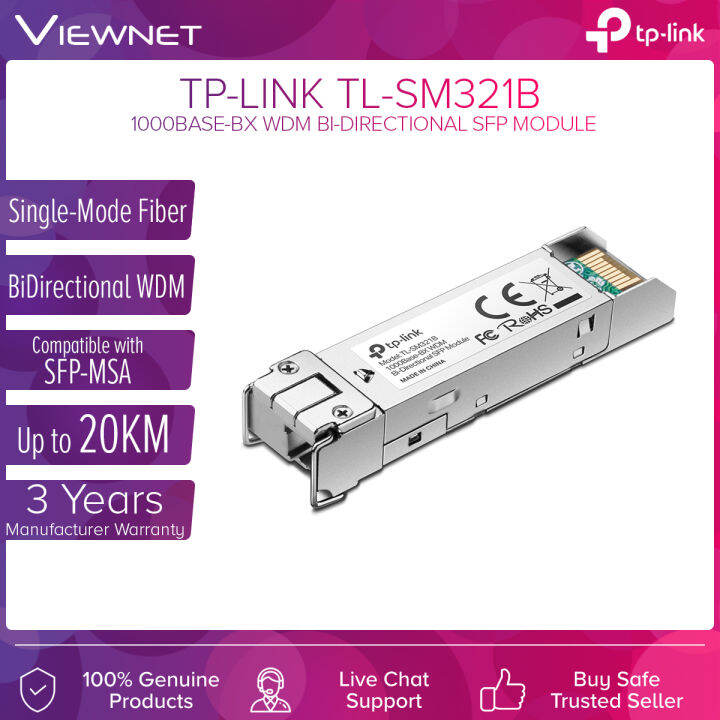 TP Link TL SM321B 1000Base BX WDM Bi Directional SFP Module Lazada