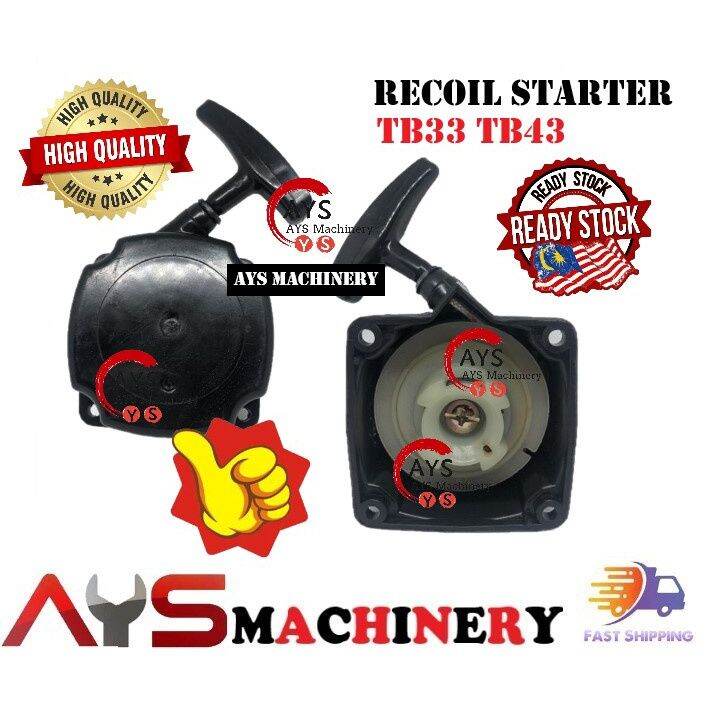 Recoil Starter E Start TB33 TB43 BG430 SR430 Diamond Mitsubishi Mesin