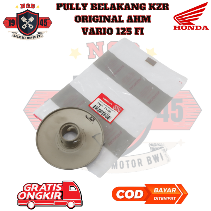 Pully Belakang Kzr Original Ahm Honda Vario Fi Pulley Face Set