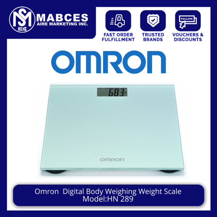 Omron Digital Body Weighing Weight Scale HN 289 Lazada PH