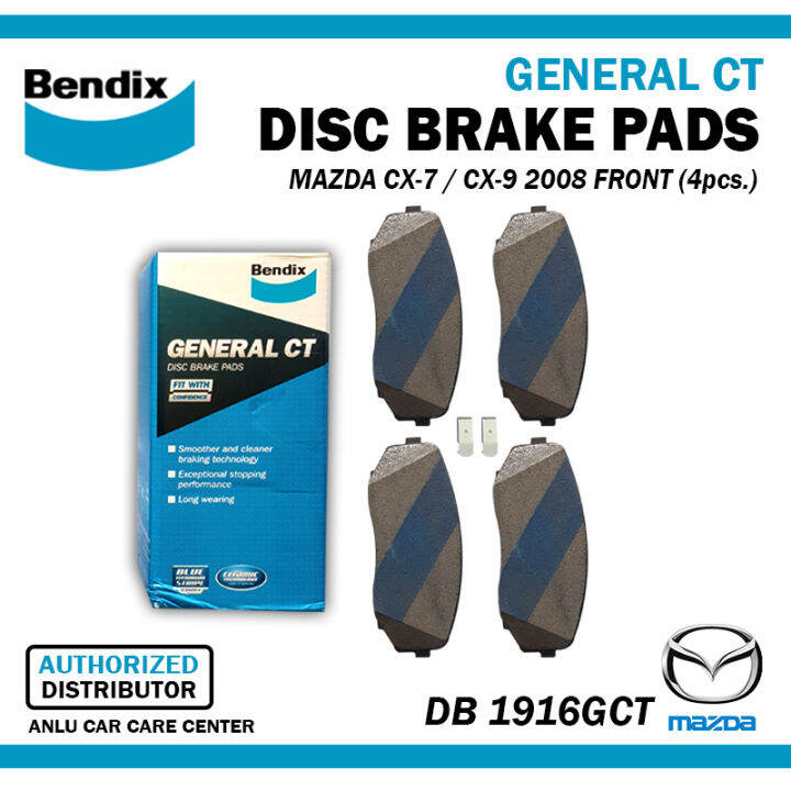 Bendix Db Gct Front Brake Pads For Mazda Cx Cx Lazada Ph