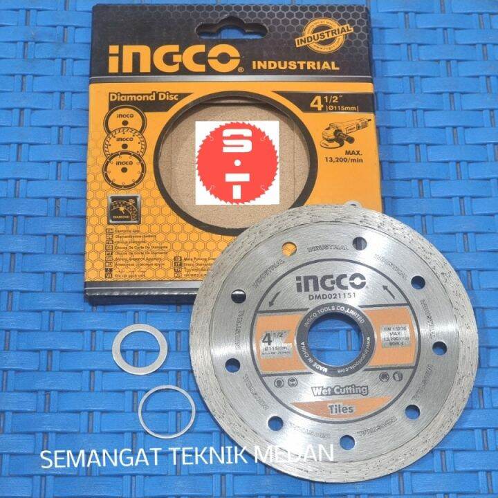 DMD021151 MATA POTONG KERAMIK DIAMOND WHEEL CUTTER 4 WET BASAH INGCO