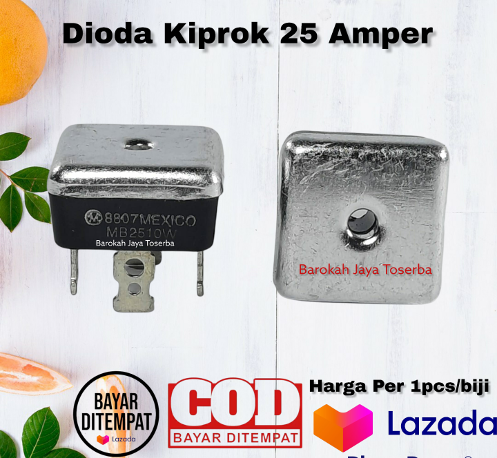 DIODA BRIDGE 25A 2510 MB2510W DIODA KIPROK MOMEXICO Lazada Indonesia