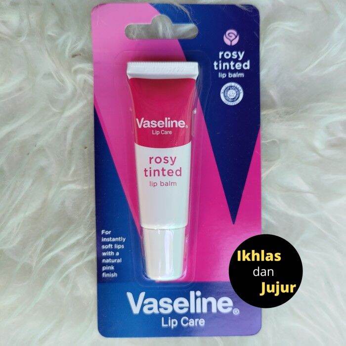 Vaseline Lip Balm Care Rosy Tinted Gram Lazada Indonesia