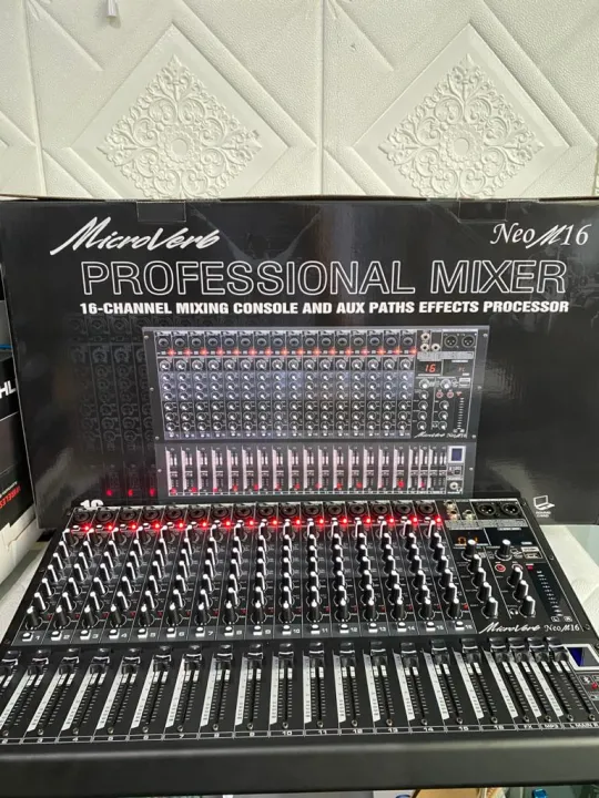 Mixer Audio Microverb Neo M16 Lazada Indonesia