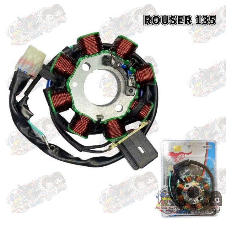 LJ Motorcycle Stator Coil Rouser 135 Stator Assembly 8 Poles Lazada PH