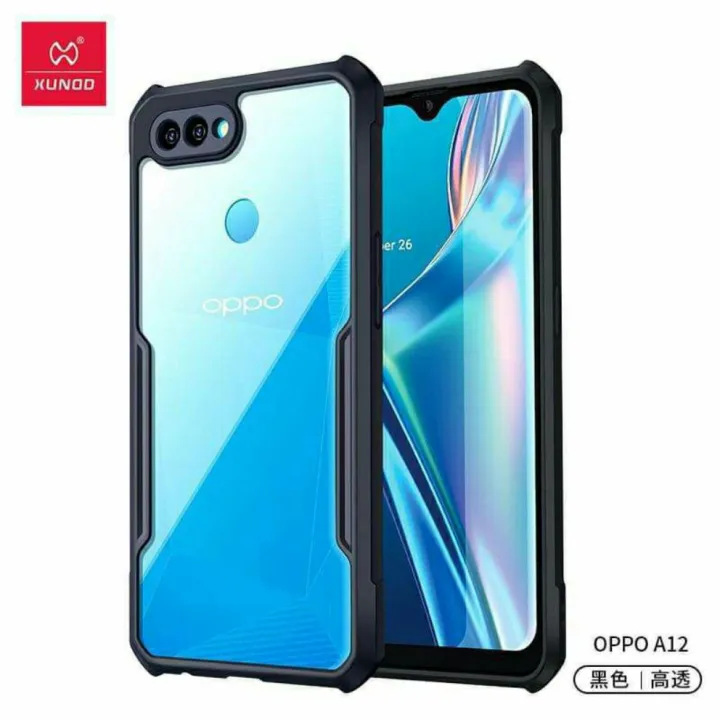 Oppo A12 Original XUNDD Transparent Shockproof Beetle Case Benvinyl