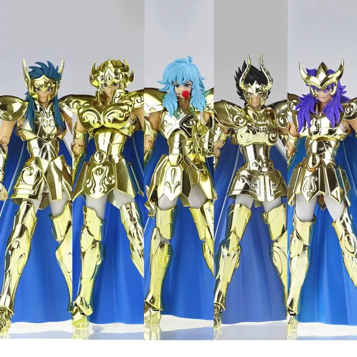 Cs Model Saint Seiya Myth Cloth Ex Aquarius Camus Leo Aiolia Pisces