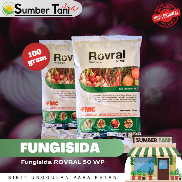 Fungisida Rovral Wp Kemasan Gram Lazada Indonesia