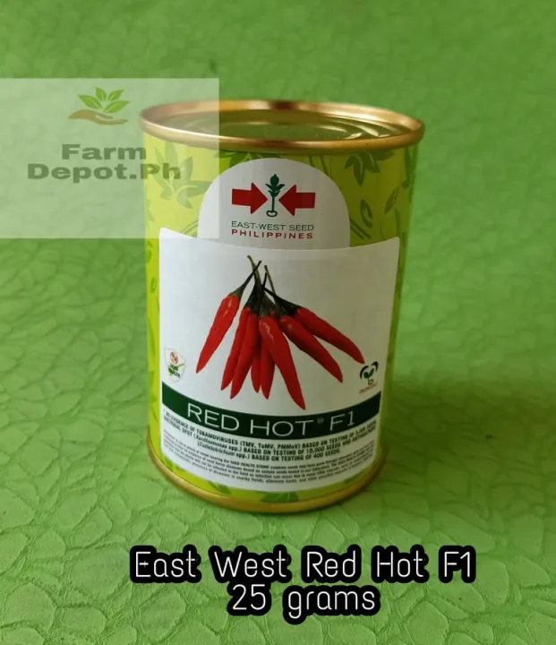 East West Seeds Siling Labuyo Red Hot F In Can Grams Lazada Ph