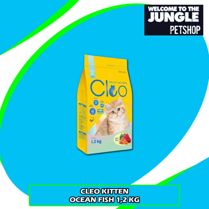 Cleo Kitten Ocean Fish Kg Dry Cat Food Makanan Kering Untuk