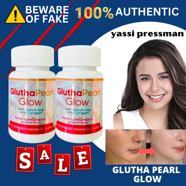 Original Japan Glutha Pearl Glow Glutathione And Collagen Whitening