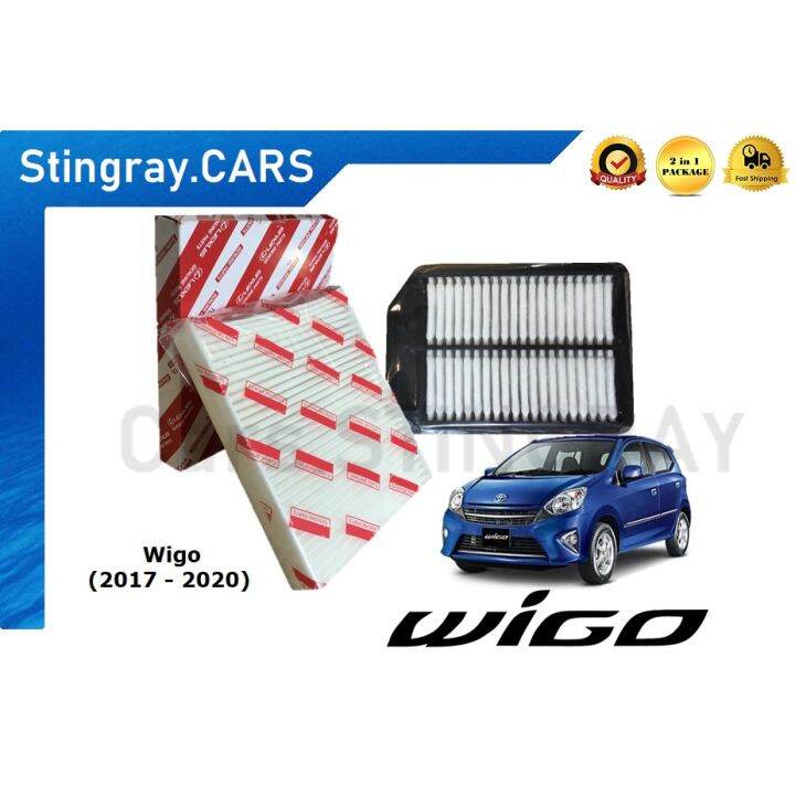 Combo Air Filter And Cabin Filter For Toyota Wigo Lazada Ph