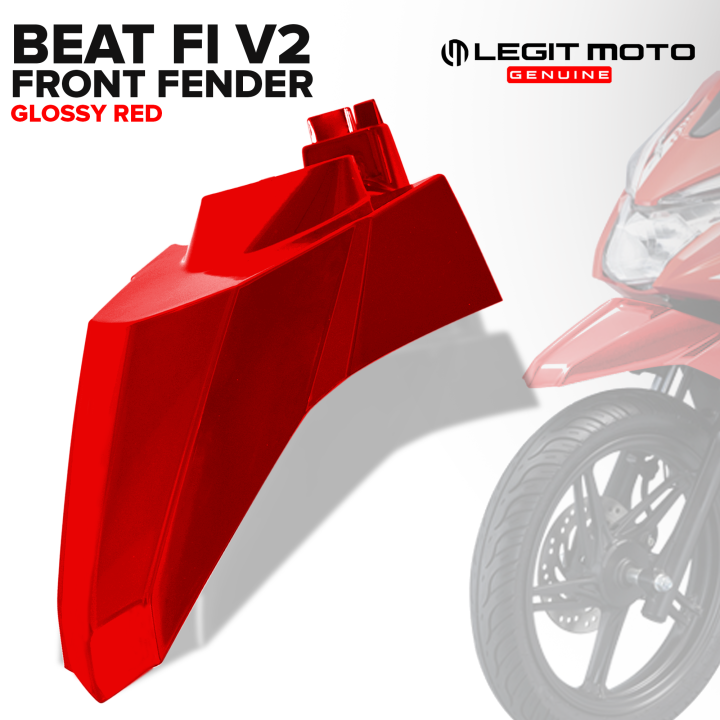 LEGITMOTO BEAT FI V2 FRONT FENDER C 8428 GARNISH FOR HONDA BEAT FI V2