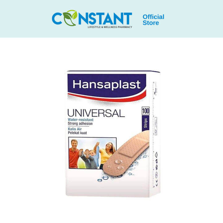 Hansaplast Universal Water Resistant Plaster Strip 100s Lazada