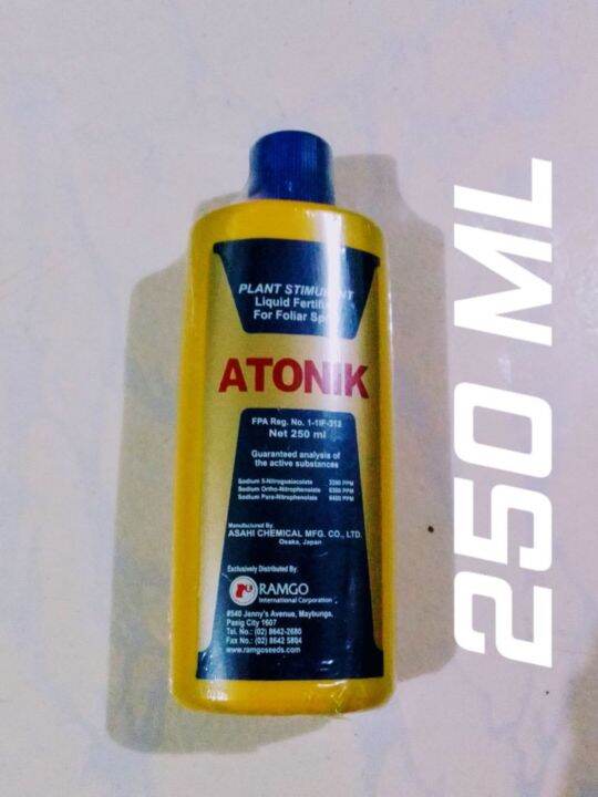 ATONIK FOLIAR FERTILIZER 250ML BY RAMGO Lazada PH