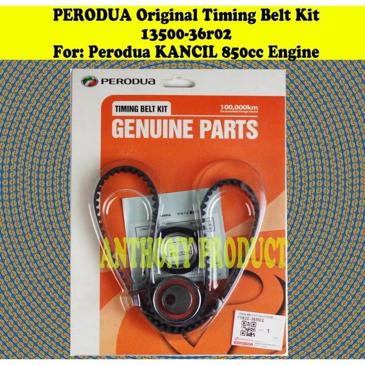 100 Original Perodua Kancil Timing Belt Kit 850cc Carb Engine 13500