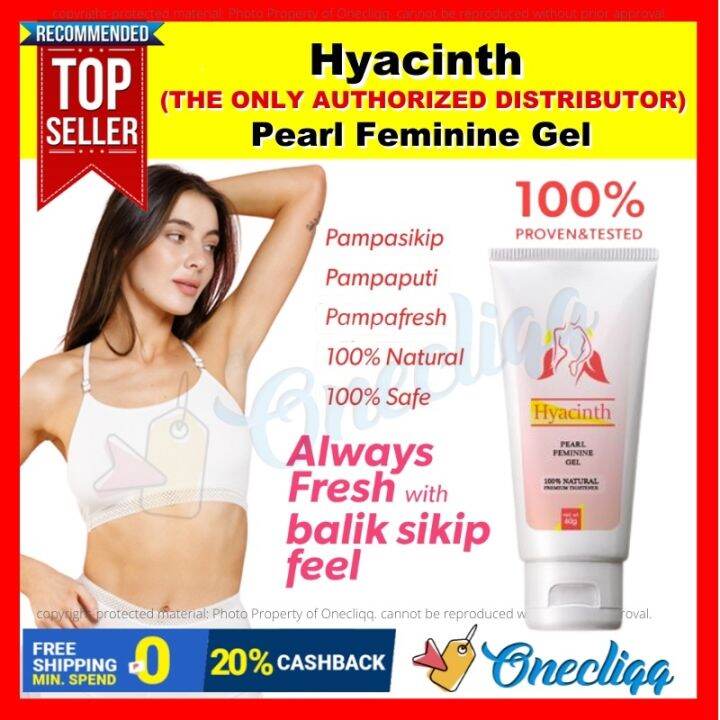 Hyacinth Pearl Feminine Gel Pampasikip Ng Ari Ng Babae Pamputi Ng