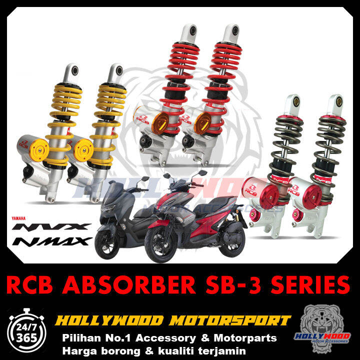 Absorber Rcb Sb Yamaha Nvx Nmax Mm Mm Racing Boy Rear Suspension