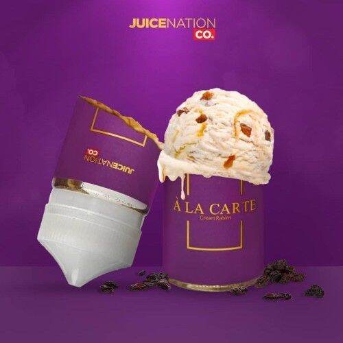 A La Carte Ala Carte Cream Raisin Ungu By Juicenation Ml Lazada