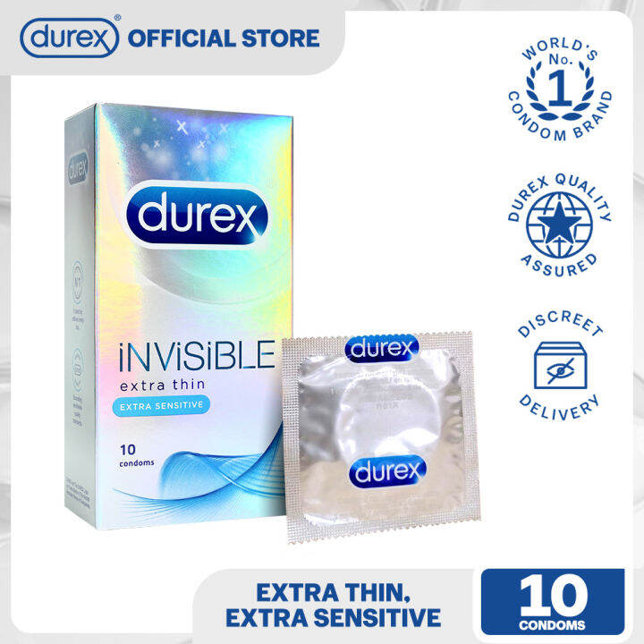 Durex Invisible Condoms Protection Pack Of 10s Lazada PH