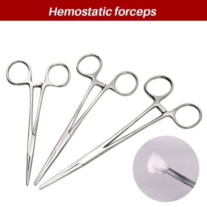 Cm Stainless Steel Hemostatic Clamp Forceps Surgical Forceps