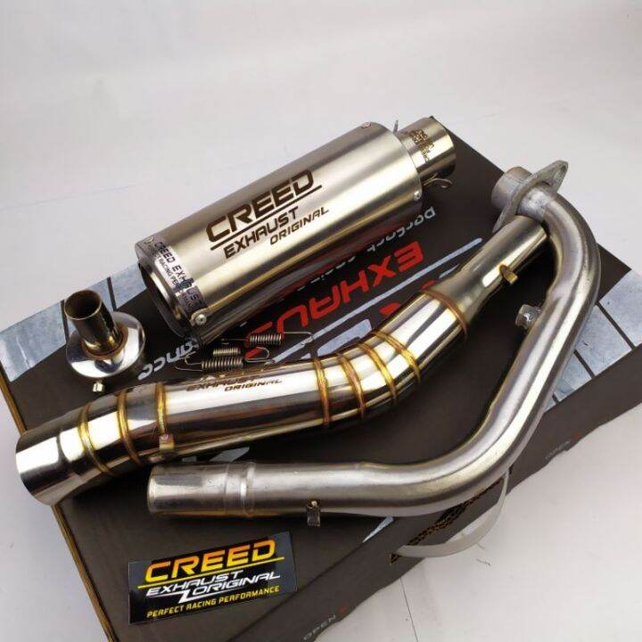 Ori Knalpot Racing Db Killer Creed Exhaust For Blade Jupiter Z