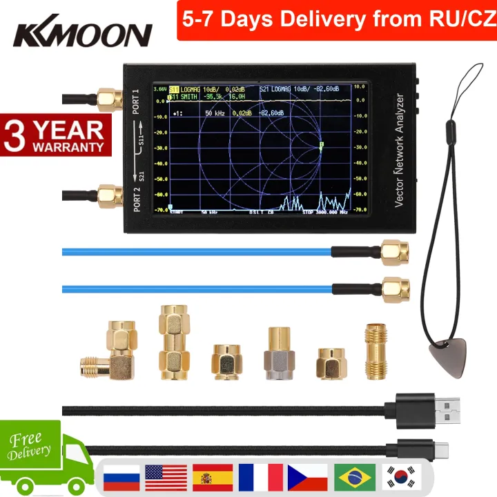 S A A Nanovna F V Vector Network Analyzer Digital Nano Vna Tester Mf