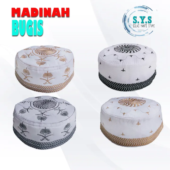 EXCLUSIVE PECI HAJI PECI MADINAH BUGIS MOTIF BORDIR Lazada Indonesia