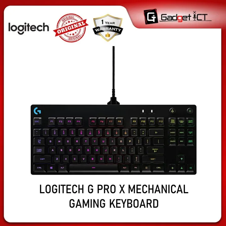 Logitech G Pro X Mechanical Gaming Keyboard Lazada