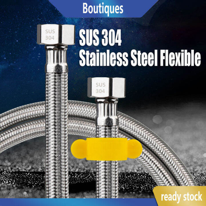 High Pressure SUS 304 Stainless Steel Flexible Hose Bathroom Toilet