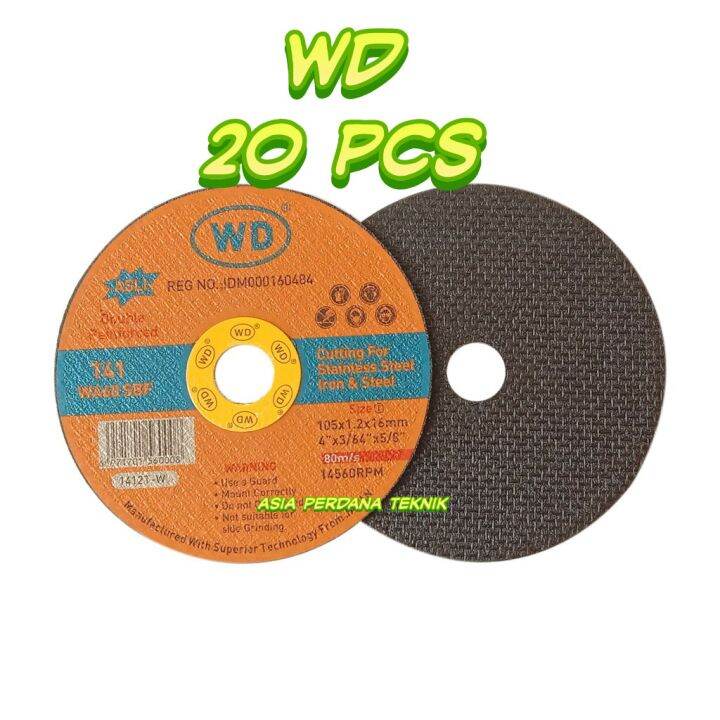 Batu Gerinda Potong Wd X Mm Dus Pcs Wd Cutting Wheel