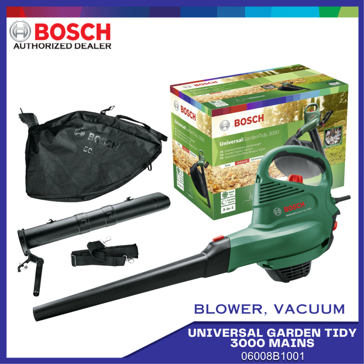 Bosch Universal Gardentidy Leaf Blower Vacuum Cleaner Watts H