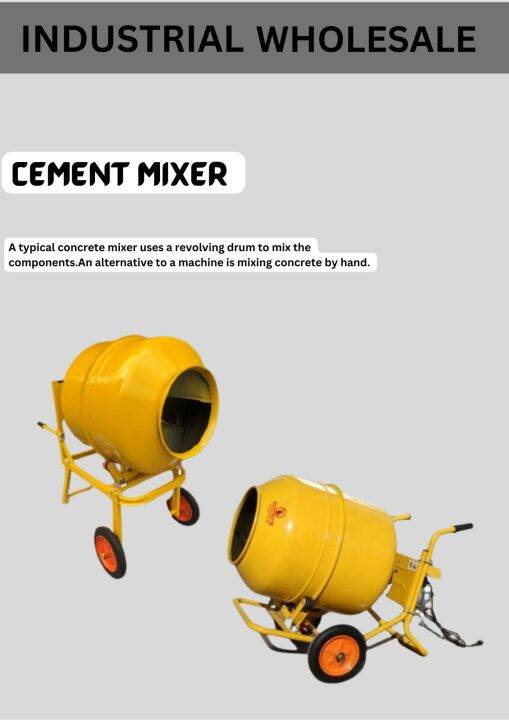 Portable Cement Concrete Mixer Portable Mini Concrete Mixer L L