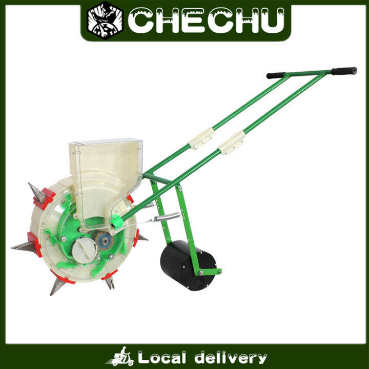 Local Delivery Manual Hand Push Corn Planter Seeder Husker Wheat