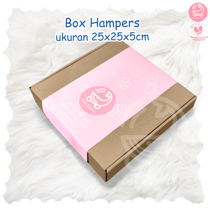 Box Hampers Gift Box Kado Berpita Warna Salem X X Cm Lazada