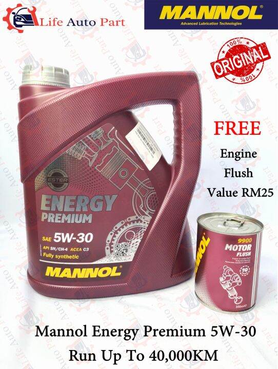 Mannol Engine Oil Energy Premium Sae W Fully Synthetic Engine