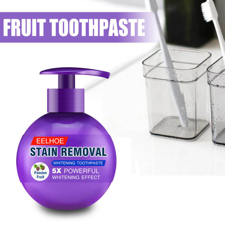 Eelhoe Stain Removal Soda Toothpaste Whitening Teeth Cleaning Stain