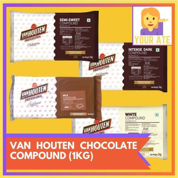 Dickled Van Houten Semi Sweet Intense Dark Milk Chocolate Compound