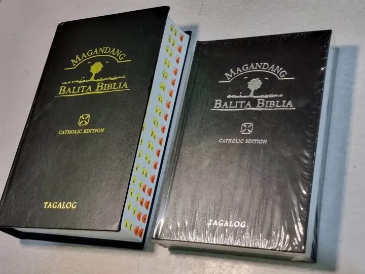 Magandang Balita Biblia TPV Tagalog CATHOLIC Large Print Hardbound