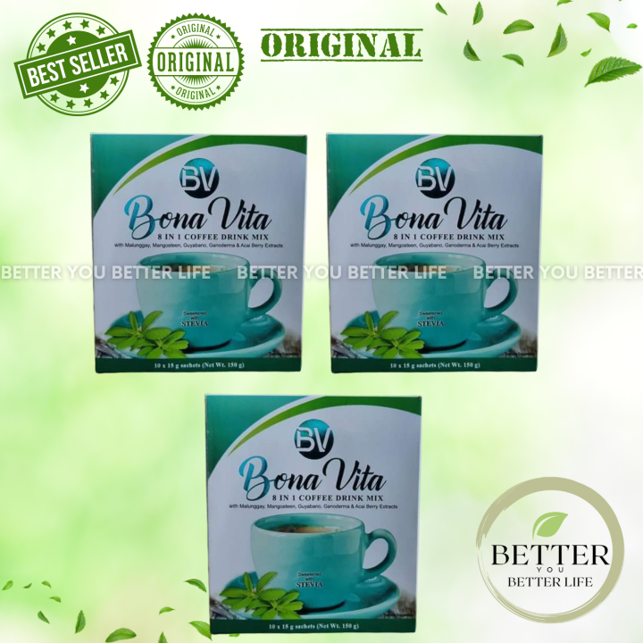 Bona Vita 8 In 1 COFFEE Buy 2 Take 1 3 BOXES Lazada PH