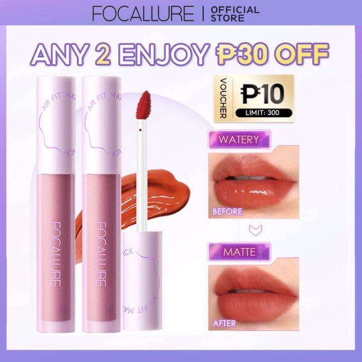 FOCALLURE SwitchMode Airy Matte Lip Tint Long Lasting Transfer Proof