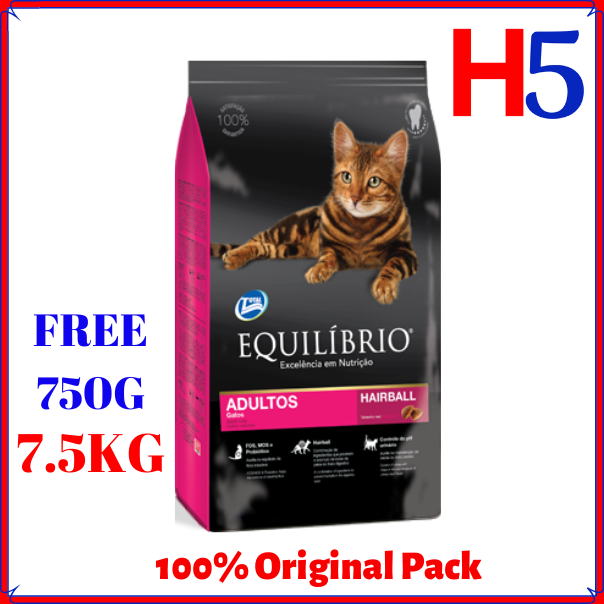 Equilibrio Adult Cat Kg Extra G Dry Cat Food Pet Food Makanan