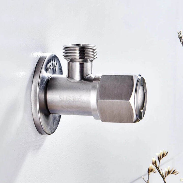 Sus Stainless Steel Angle Valve Drawing Kitchen Bathroom