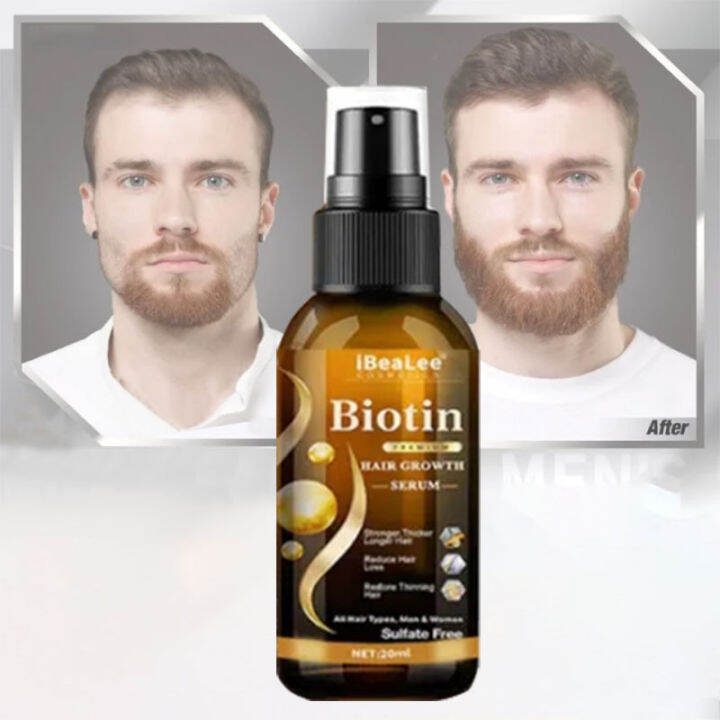 Minoxidil Hair Grower For Men Original Serum Effective Hair Growth Oil