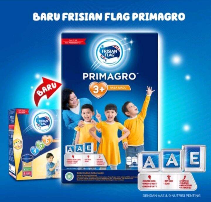 Frisian Flag Primagro Cokelat Vanila Madu Gr Susu Formula