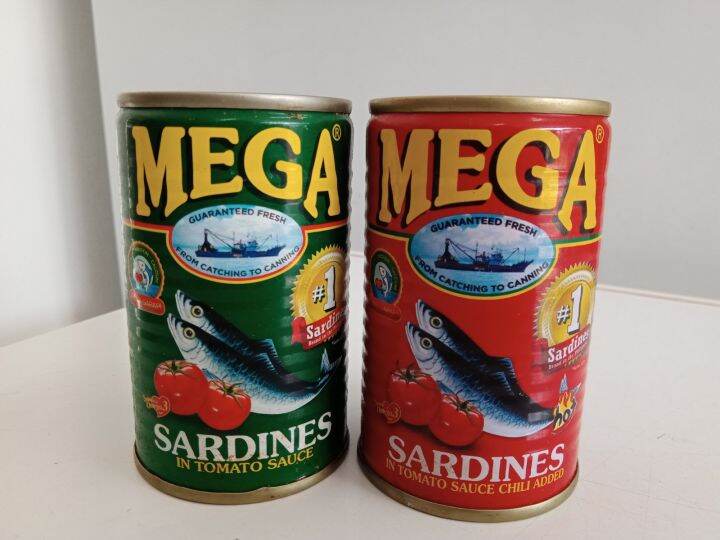 Mega Sardines In Tomato Sauce G Lazada Ph