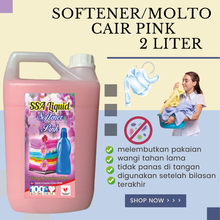 Pewangi Pelembut Pakaian Softener Botol Freshly 1 Liter Lazada Indonesia